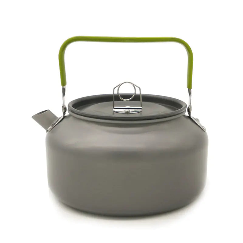 Portable Aluminum Camping Kettle for Outdoor Use