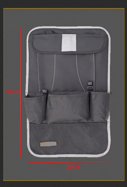 Car Seat Back Storage Bag and Organizer Pocket