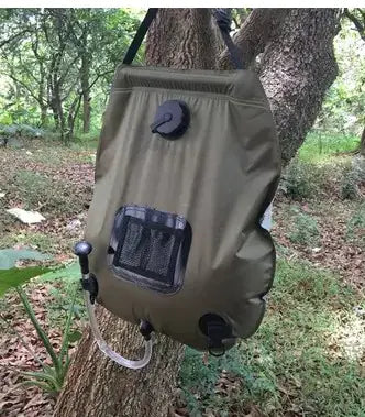 🚿 Bolsa de Ducha Solar 20L – Camping, Playa y Aventura