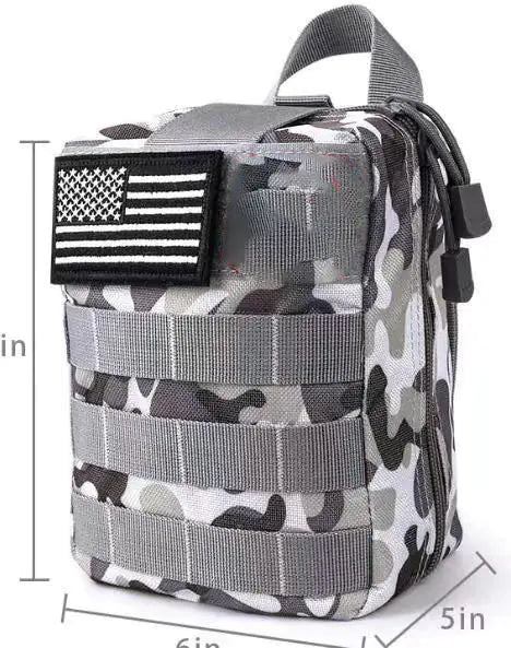 Survival Kit and First Aid Set for Outdoor Adventures