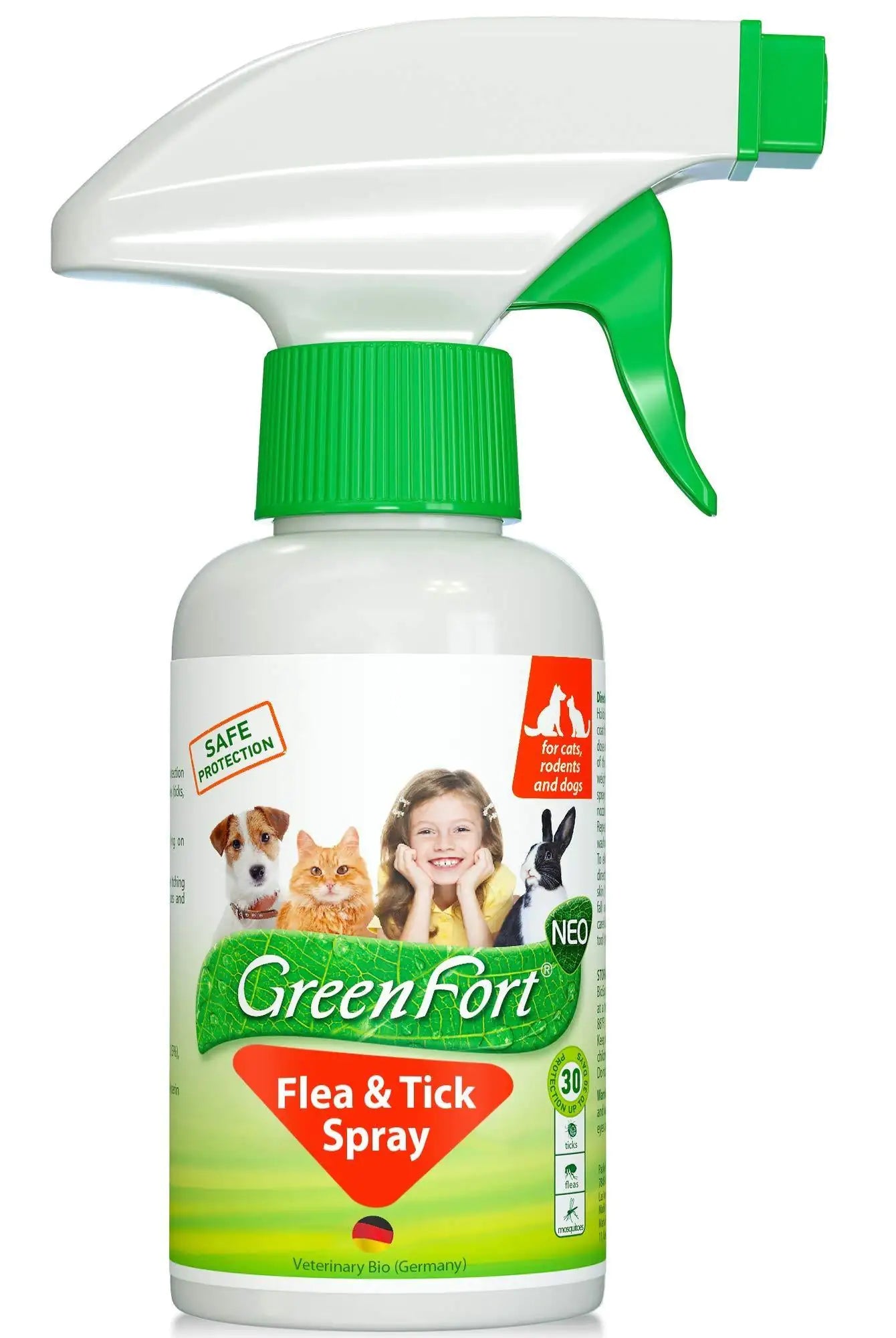 🐾 Spray Natural Antipulgas y Garrapatas – Para Perros, Gatos, Hurones y Hogar