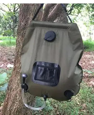 🚿 Bolsa de Ducha Solar 20L – Camping, Playa y Aventura
