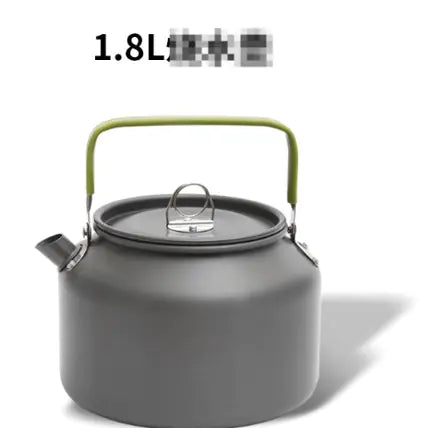 Portable Aluminum Camping Kettle for Outdoor Use